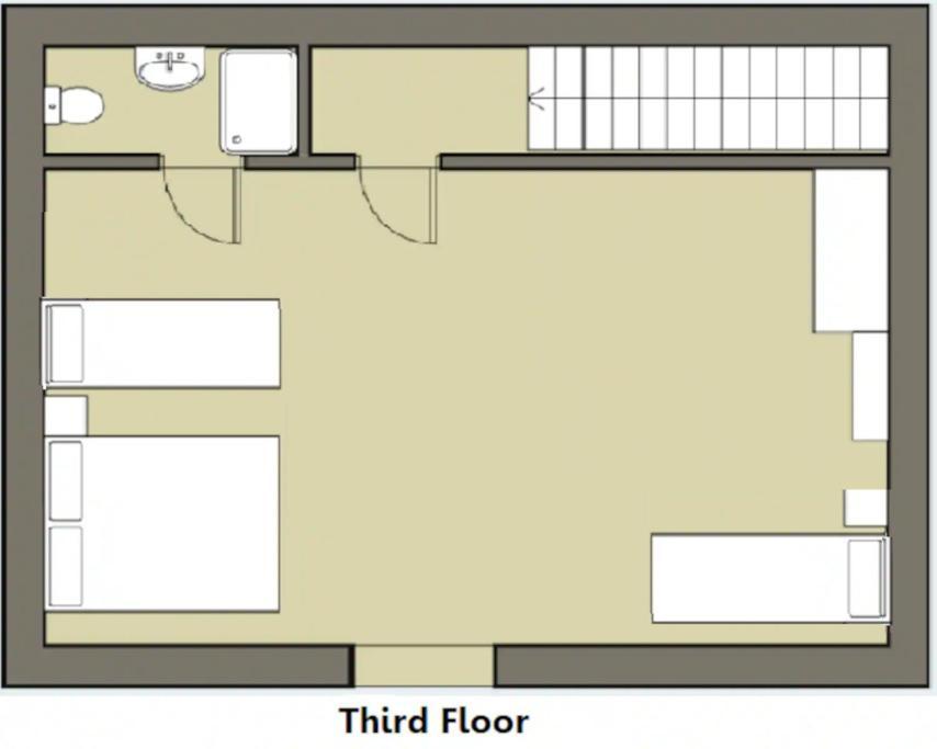 Apartment Stylish Centre Townhouse, Sleeps 12 With Parking