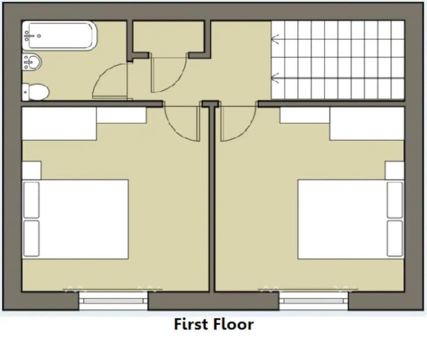 Apartment Stylish Centre Townhouse, Sleeps 12 With Parking Galway